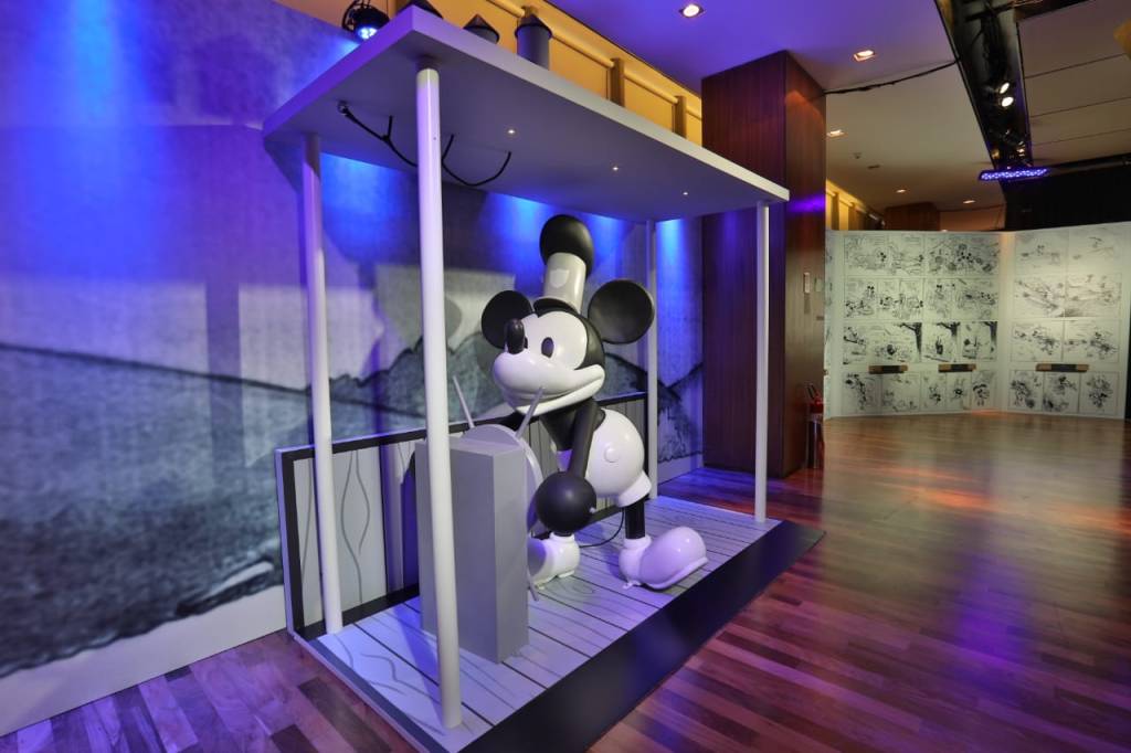 ‘Exposição Mickey 90 anos’ 'Exposição Mickey 90 anos'
