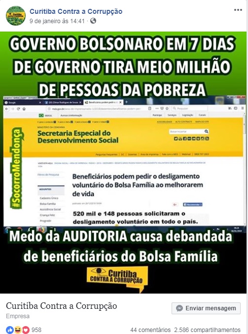 fake news bolsa familia fake news bolsa familia