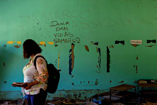 Subdistrito de Paracatu, atingido pelo rompimento da barragem de Fundo em 2015 Subdistrito de Paracatu, atingido pelo rompimento da barragem de Fundo em 2015