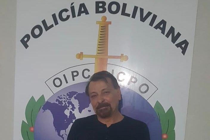 Italiano Cesare Battisti é preso na Bolívia - 13/01/2019 Italiano Cesare Battisti é preso na Bolívia - 13/01/2019