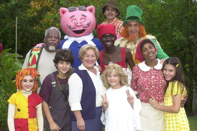 Elenco da série 'Sítio do Picapau Amarelo' (2001-2007), da Globo