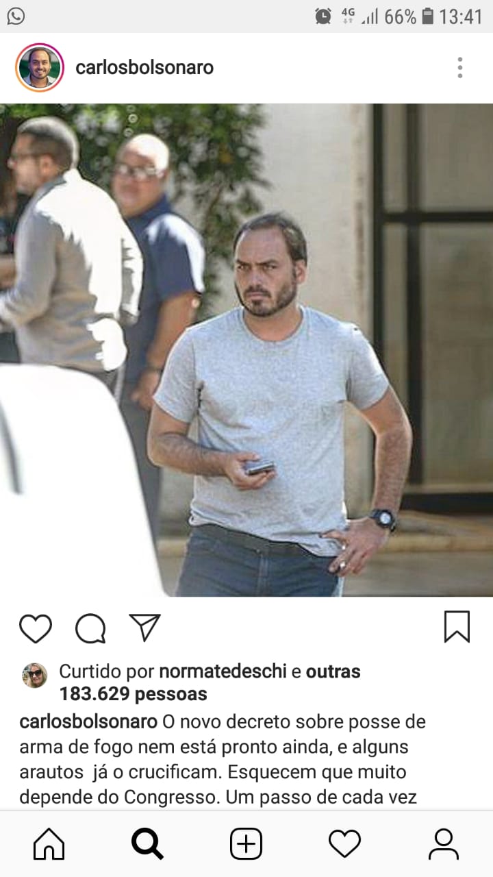 Sogra de Temer curte filho de Bolsonaro
