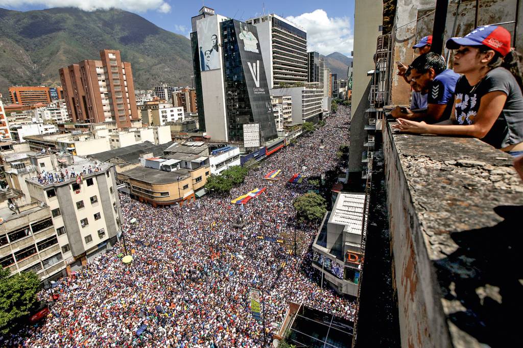 A Venezuela em ponto de ebulição