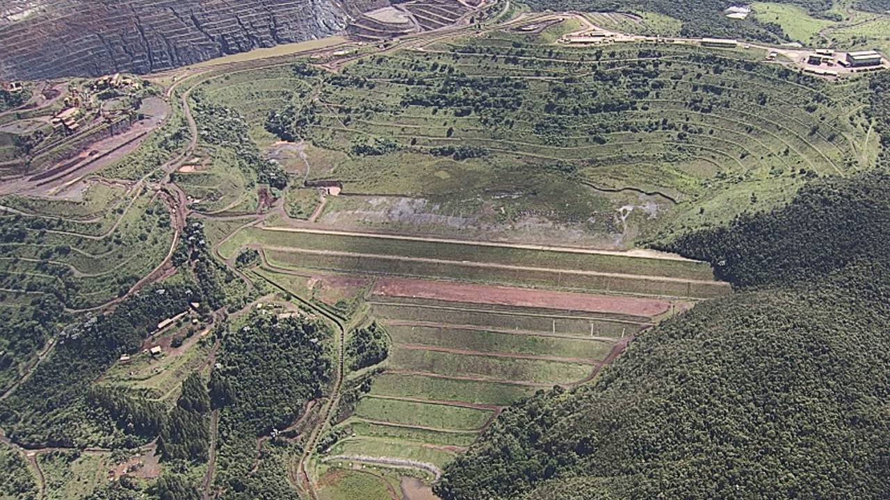 Barragem Sul Superior, em Barão de Cocais (MG)