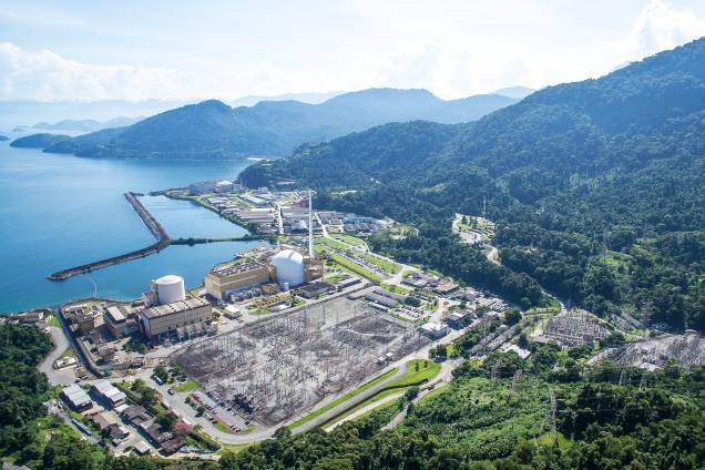 Imagens do complexo nuclear Angra III localizado no litoral de Angra dos Reis - RJ Imagens do complexo nuclear Angra III localizado no litoral de Angra dos Reis - RJ