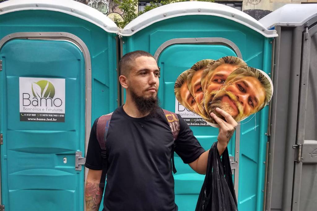 Campanha contra máscara de Fábio Assunção derruba preço do adereço