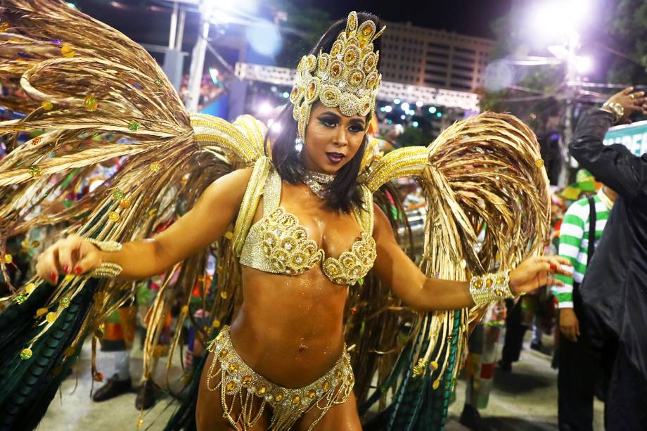 Flávia Lyra, rainha de bateria da escola de samba Imperatriz Leopoldinense - 04/03/2019