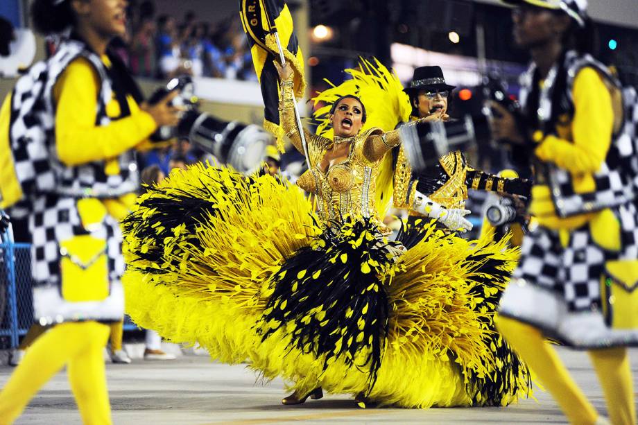 Desfile da escola de samba São Clemente, no Sambódromo da Marquês de Sapucaí - 04/03/2019