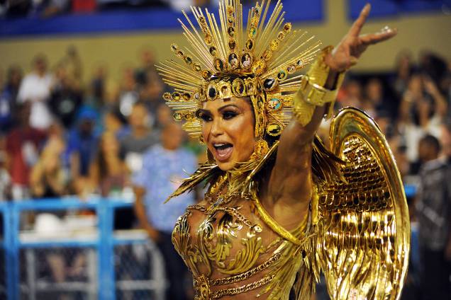 Gracyanne Barbosa, rainha de bateria da escola da samba União da Ilha, durante desfile na Marquês de Sapucaí - 05/03/2019 Gracyanne Barbosa, rainha de bateria da escola da samba União da Ilha, durante desfile na Marquês de Sapucaí - 05/03/2019