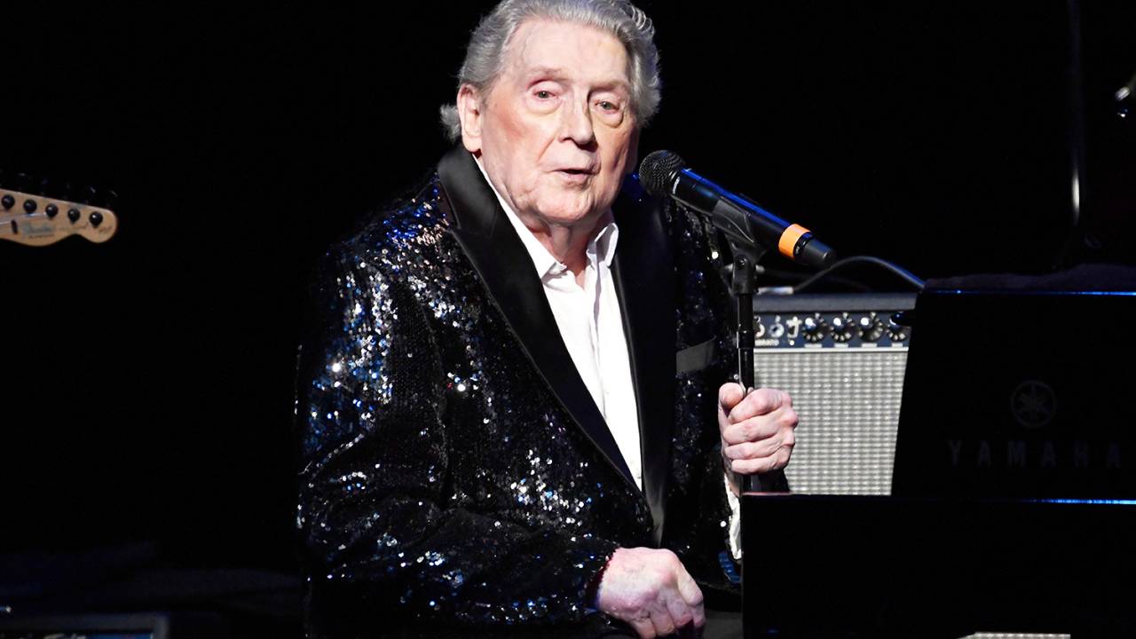 O cantor e pianista americano Jerry Lee Lewis - 17/11/2018