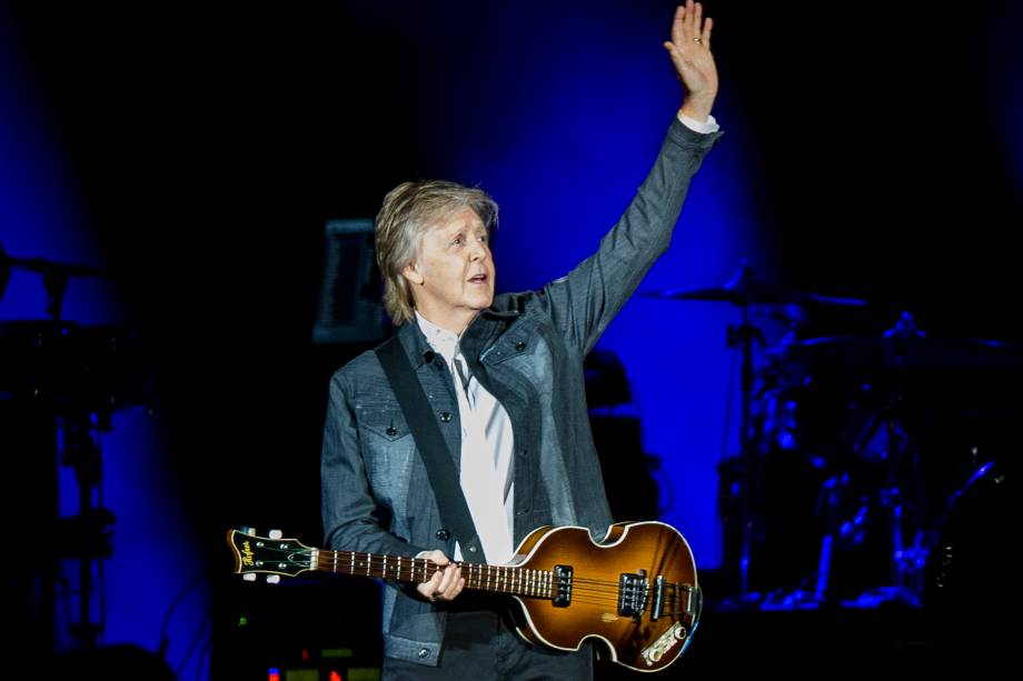 O cantor e compositor Paul McCartney se apresenta na turnê 'Freshen Up' no Allianz Parque, Zona Oeste de Sao Paulo - 26/03/2019