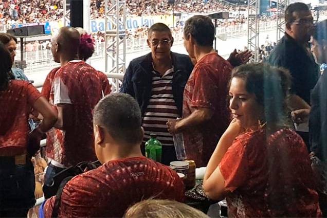 O cantor Zeca Pagodinho é visto em camarote no Sambódromo do Anhembi, em São Paulo (SP) - 02/03/2019 O cantor Zeca Pagodinho é visto em camarote no Sambódromo do Anhembi, em São Paulo (SP) - 02/03/2019