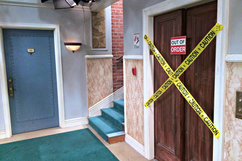 O elevador de ‘The Big Bang Theory’ O elevador de ‘The Big Bang Theory’