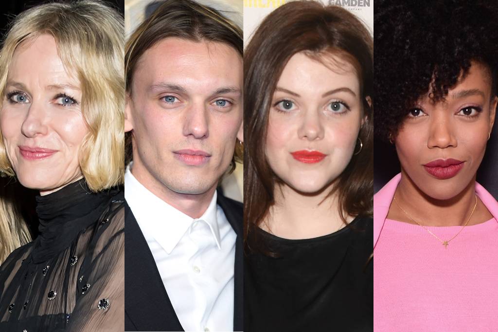 Naomi Watts, Jamie Campbell Bower, Georgie Henley e Naomie Ackie Naomi Watts, Jamie Campbell Bower, Georgie Henley e Naomie Ackie