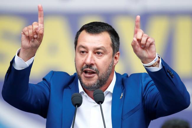 Eleição do Parlamento Europeu – Matteo Salvini