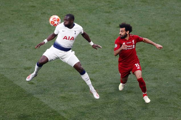 Jogo entre Tottenham e Liverpool, jogo válido pela final da Champions League, Mohamed Salah - 01/06/2019 Jogo entre Tottenham e Liverpool, jogo válido pela final da Champions League, Mohamed Salah - 01/06/2019