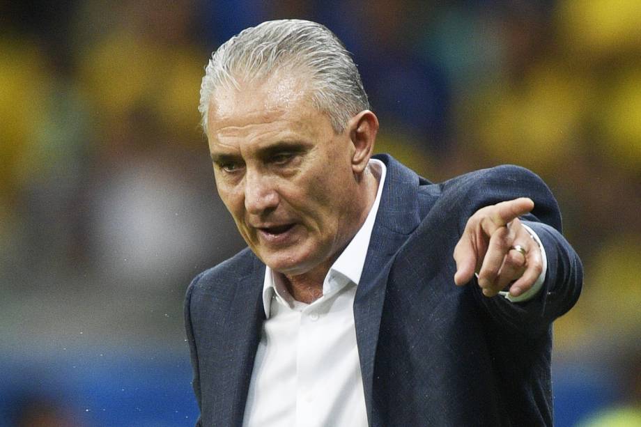 Tite, técnico da seleção brasileira, durante partida contra a Venezuela, válida pela fase de grupos da Copa América - 18/06/2019 Tite, técnico da seleção brasileira, durante partida contra a Venezuela, válida pela fase de grupos da Copa América - 18/06/2019