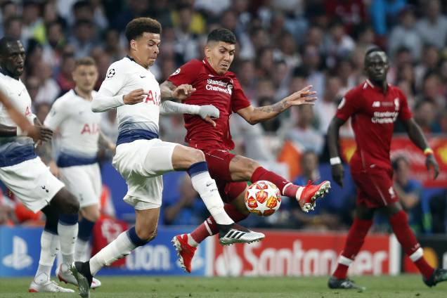 Jogo entre Tottenham e Liverpool, válido pela final da Champions League - 01/06/2019 Jogo entre Tottenham e Liverpool, válido pela final da Champions League - 01/06/2019