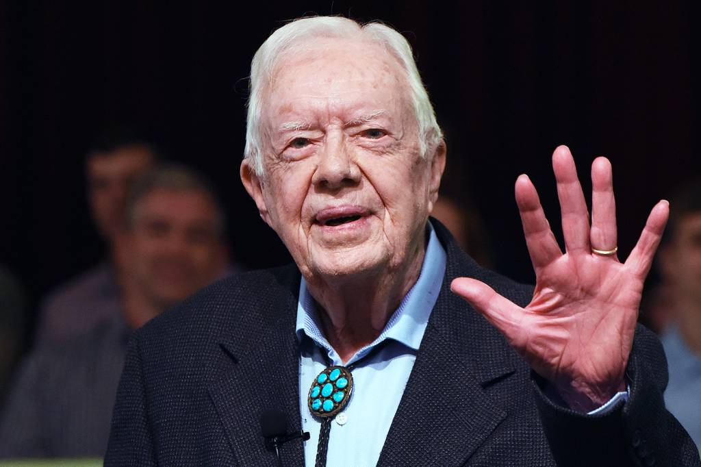 Ex-presidente dos EUA, Jimmy Carter volta a ser hospitalizado