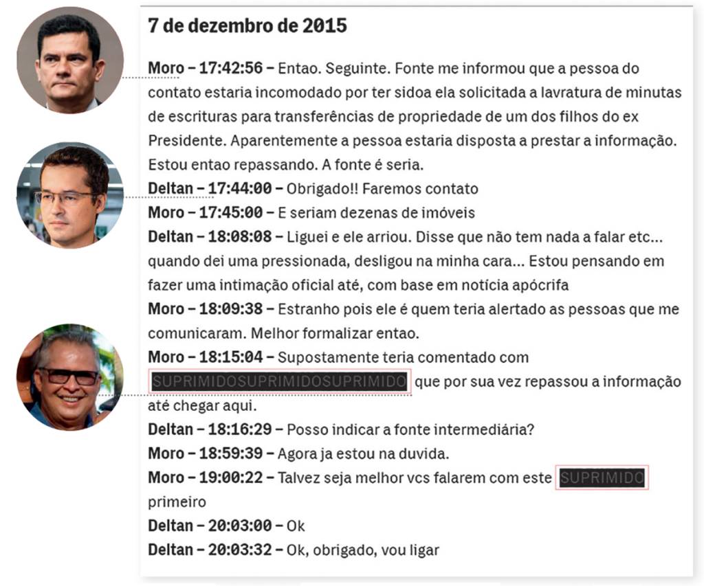 Sergio Moro, Deltan Dellagnol e Mauro Cezar Sergio Moro, Deltan Dellagnol e Mauro Cezar