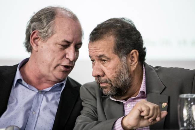 Ciro Gomes e Carlos Lupi Ciro