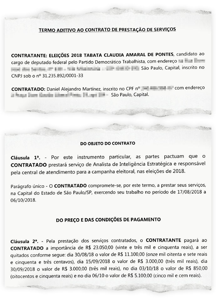 Contrato – Tabata Amaral Contrato – Tabata Amaral