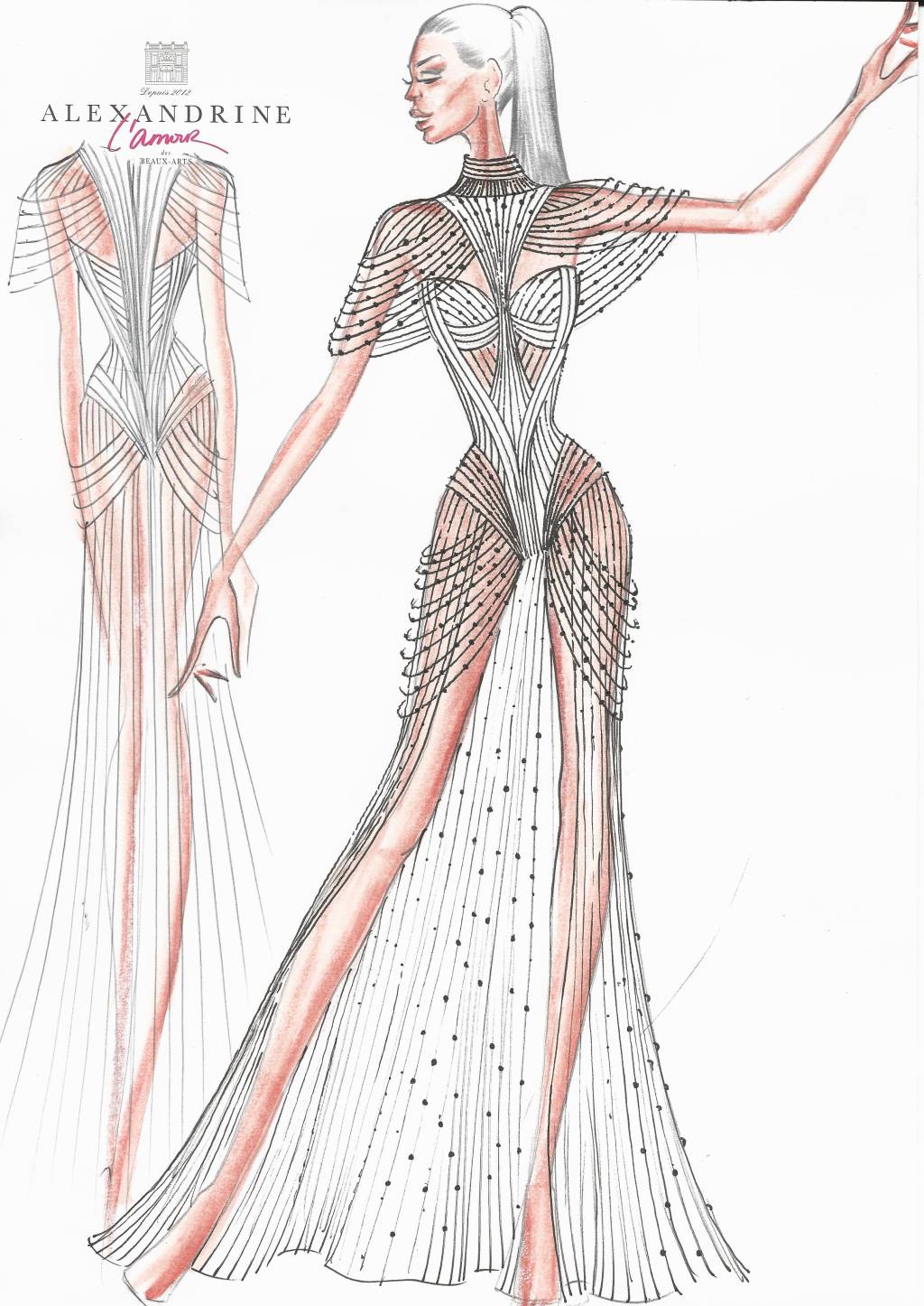 CROQUI LOOK BEYONCE CROQUI LOOK BEYONCE