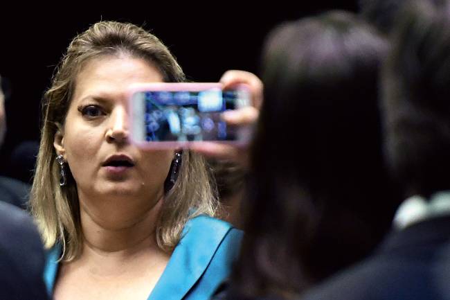 DF, 12.07.2019, Reforma da Previdência / Votação Joice Hasselmann