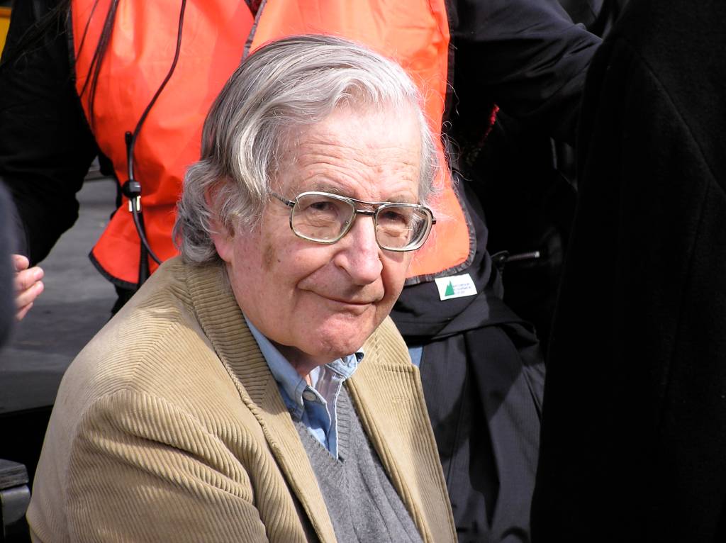 Frase do dia: Noam Chomsky