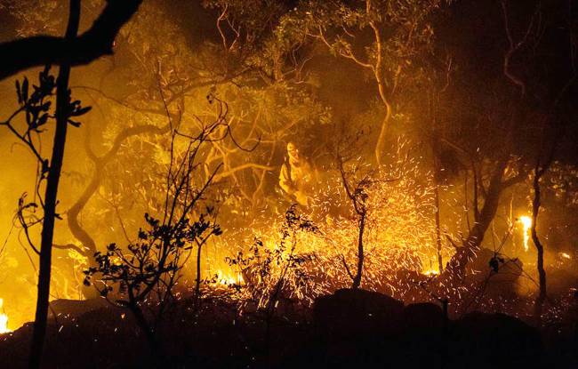 DOUNIAMAG-BRAZIL-ENVIRONMENT-FIRE DOUNIAMAG-BRAZIL-ENVIRONMENT-FIRE