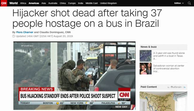 cnn ônibus cnn ônibus