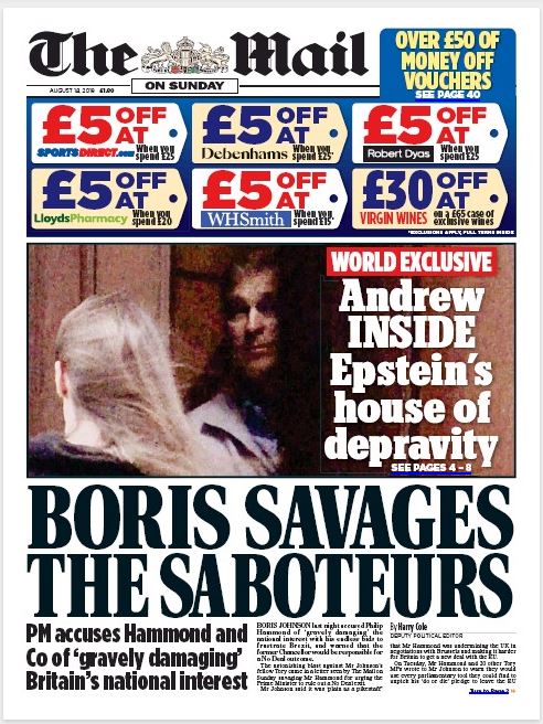 The Mail on Sunday The Mail on Sunday