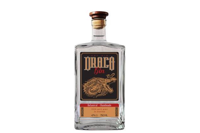 Draco - Fabricante: Draco Distillery - Ingredientes: laranja e limão - Preço: R$ 79,99 Draco - Fabricante: Draco Distillery - Ingredientes: laranja e limão - Preço: R$ 79,99