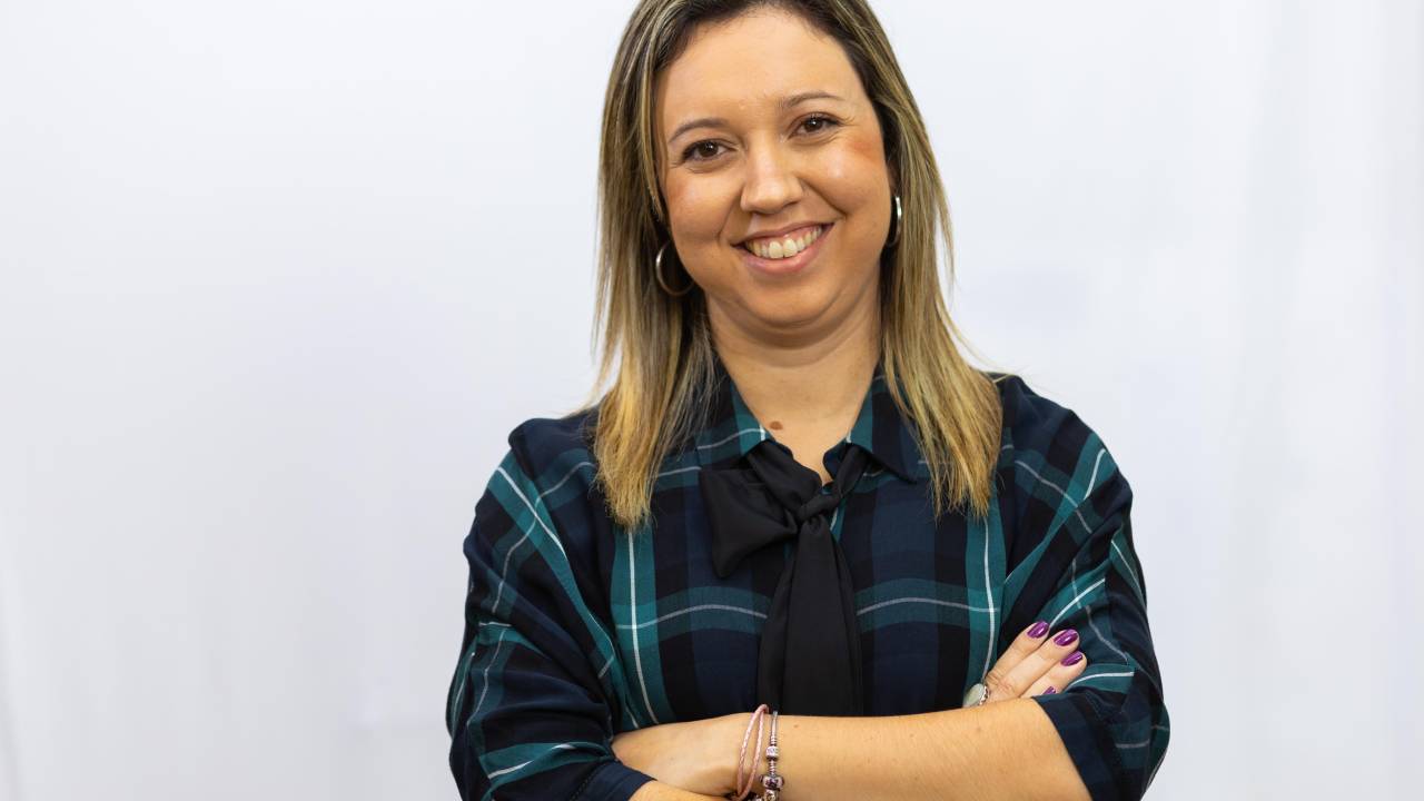 Arabelle Barbosa, vencedora do Prêmio Educador Nota 10