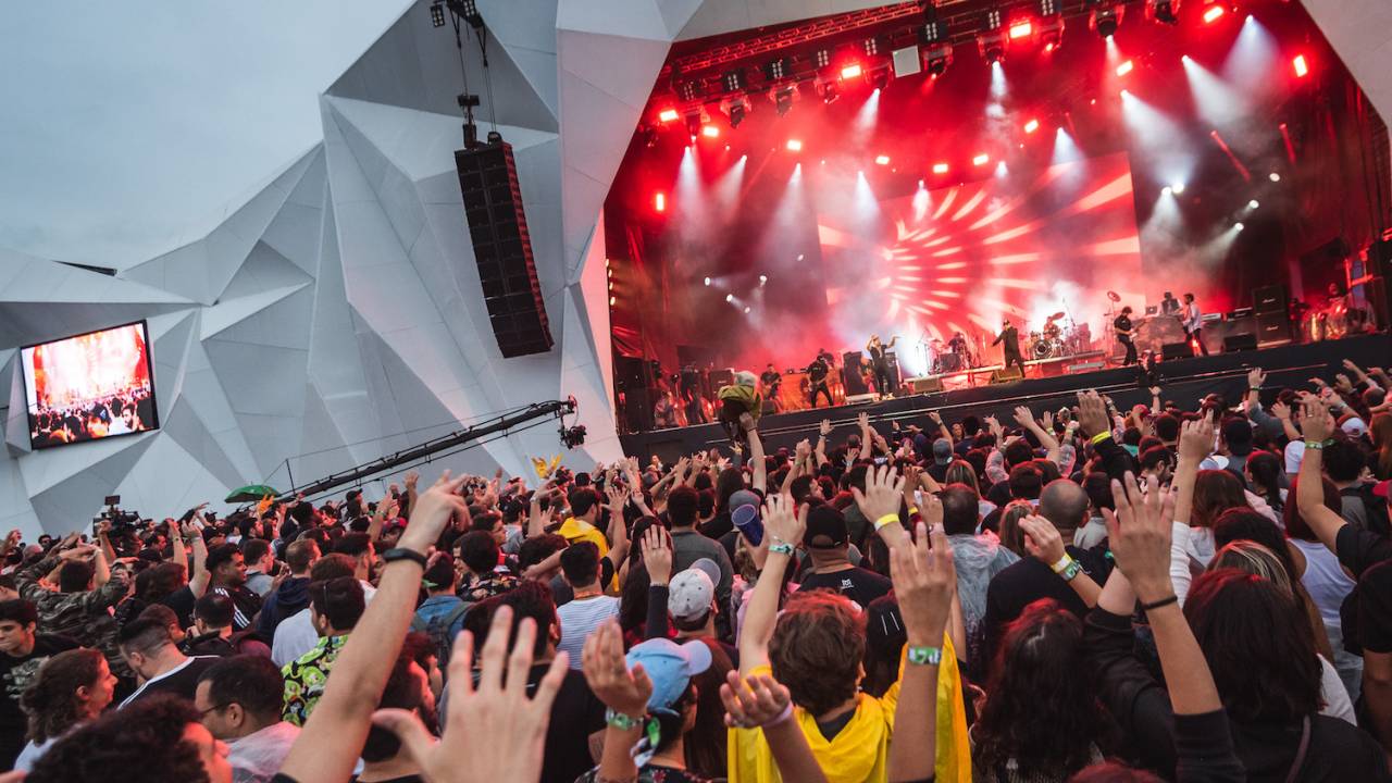Público durante apresentação no Rock in Rio de 2019
