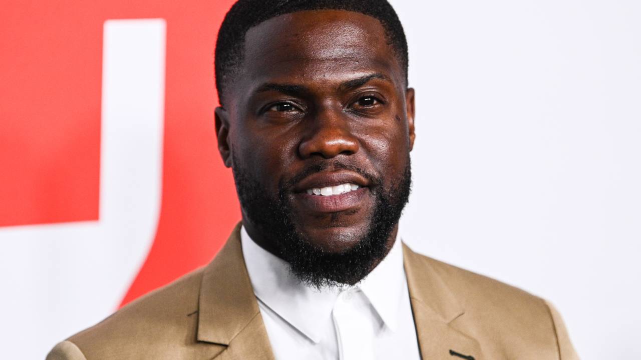 Kevin Hart durante pré-estreia de 'Pets'
