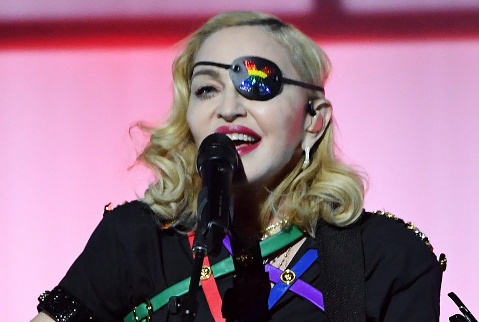 A cantora Madonna