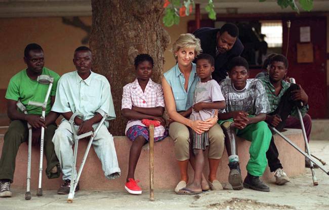 Diana Landmine Children Diana Landmine Children