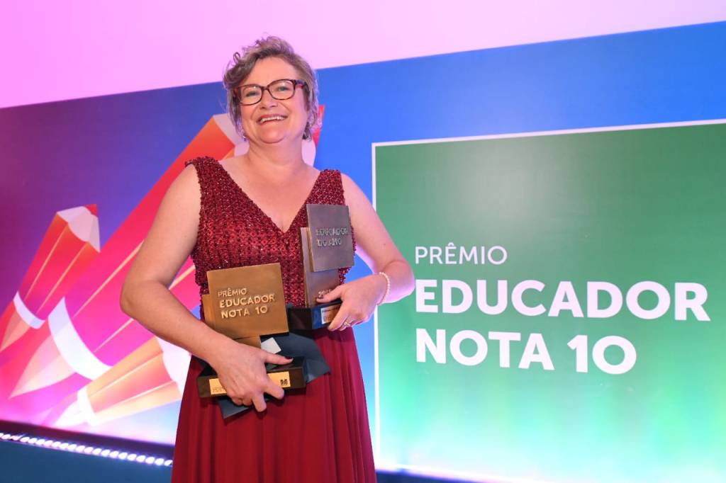 Gaúcha Joice Lamb leva o Prêmio Educador do Ano de 2019
