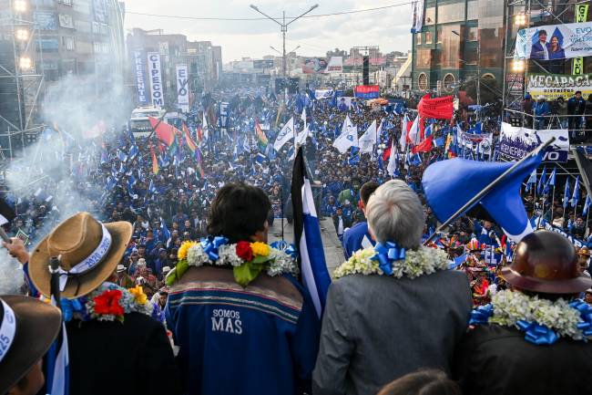 BOLIVIA-ELECTION-CAMPAIGN-MORALES BOLIVIA-ELECTION-CAMPAIGN-MORALES