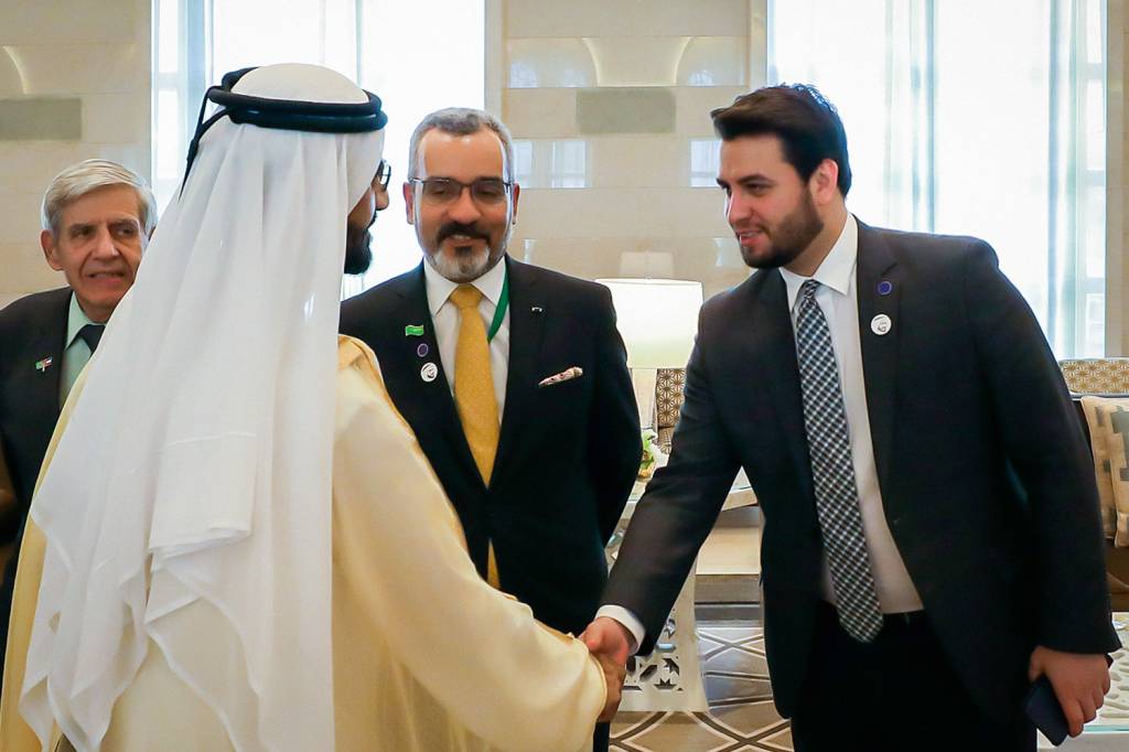 Filipe Martins e Mohamed Bin Rashed Al Maktoum Filipe Martins e Mohamed Bin Rashed Al Maktoum