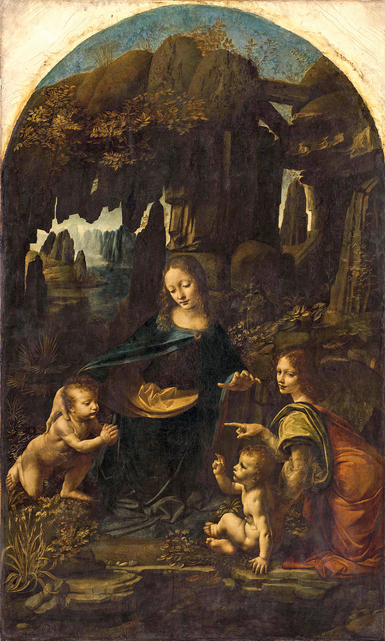 A VIRGEM DOS ROCHEDOS (1483-1486) A VIRGEM DOS ROCHEDOS (1483-1486)