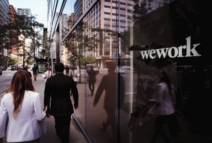 SoftBank prepara oferta pela WeWork (Scott Olson / Equipe/Getty Images)