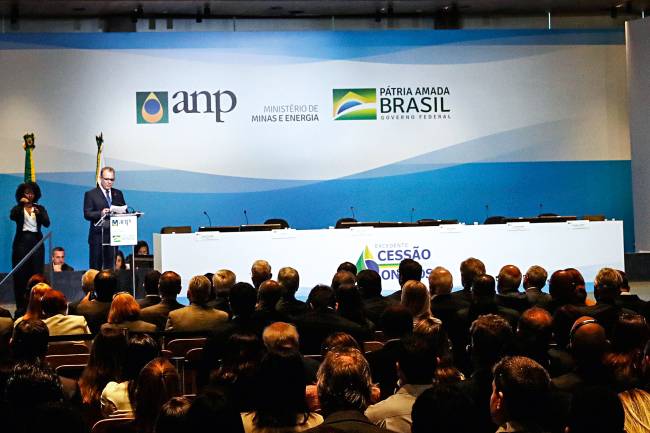 Brazil auctions offshore oil fields, in Rio de Janeiro Brazil auctions offshore oil fields, in Rio de Janeiro