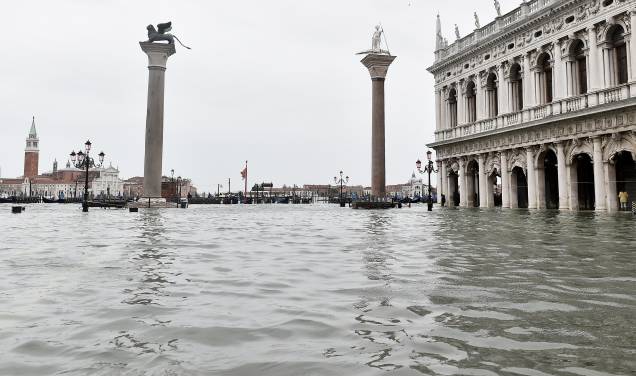 Praça San Marco foi fechada nesta sexta-feira - 15/11/2019 Praça San Marco foi fechada nesta sexta-feira - 15/11/2019