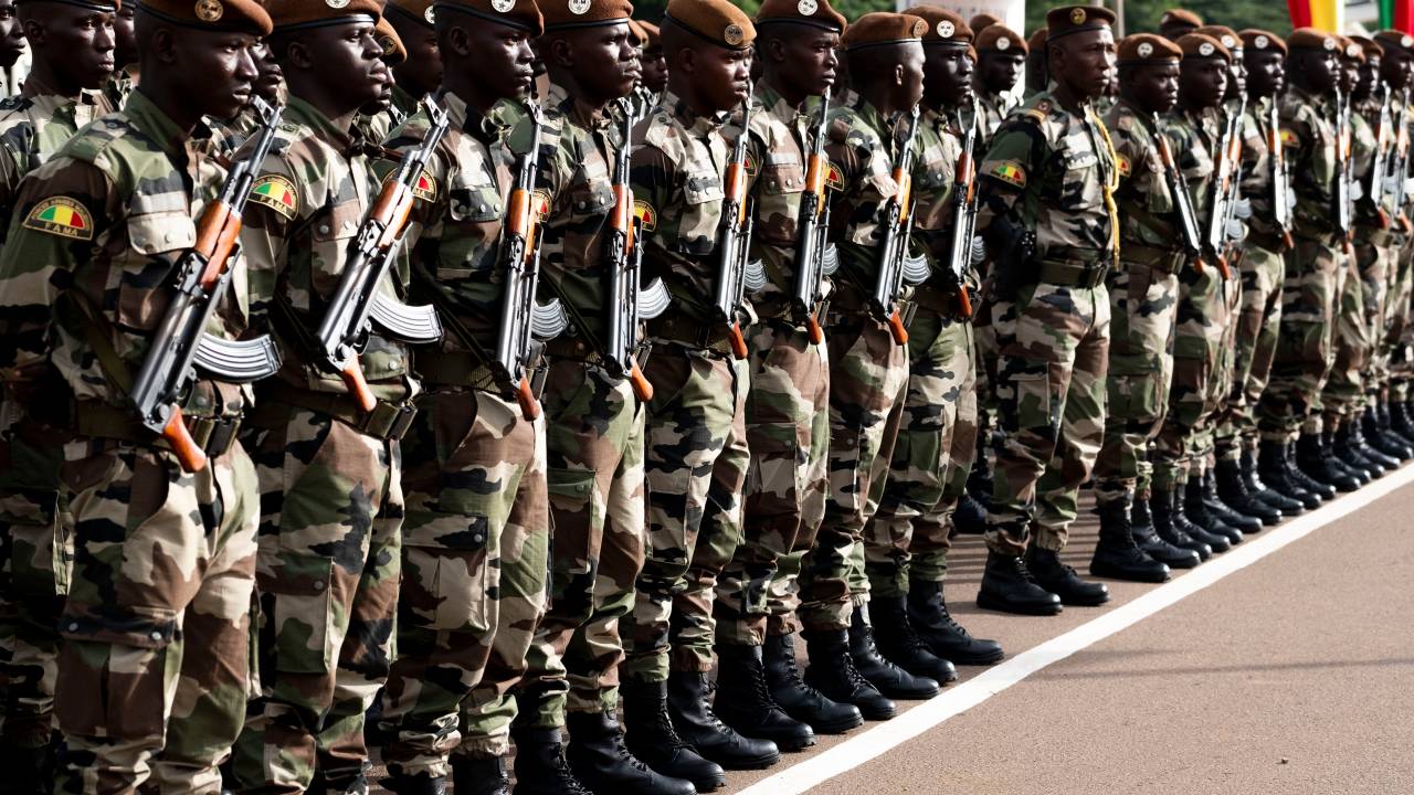 Exército do Mali celebra o Dia Nacional, em 22 de setembro de 2018