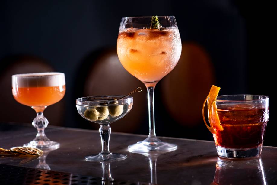 Leonard, dry martini, black soul e negroni: sucessos do bar campeão