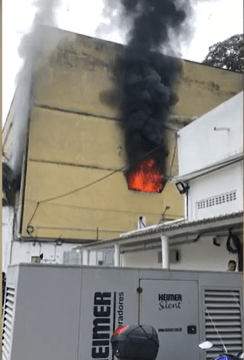 Incêndio atinge presídio do Rio de Janeiro que abrigou Cabral e Messer