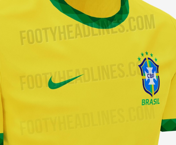 Nova camisa da seleção brasileira será inspirada no da Copa de 1970