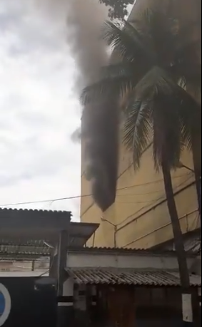 Cadeia Pública de Benfica, no Rio, é evacuada após incêndio